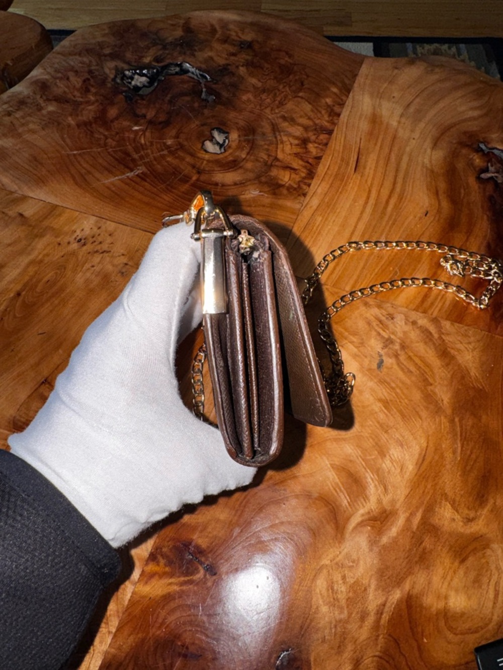 Damier Ebene Porte-Monnaie
Billets Trésor Wallet converted vintage - Picture 15 of 17